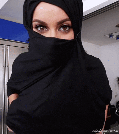 ARAB HIJAB PORN GIF PART 1 Image #3