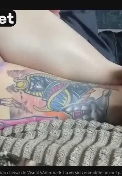 A tattooed, hijab-clad Arab turned out to be an unfaithful anal whore!