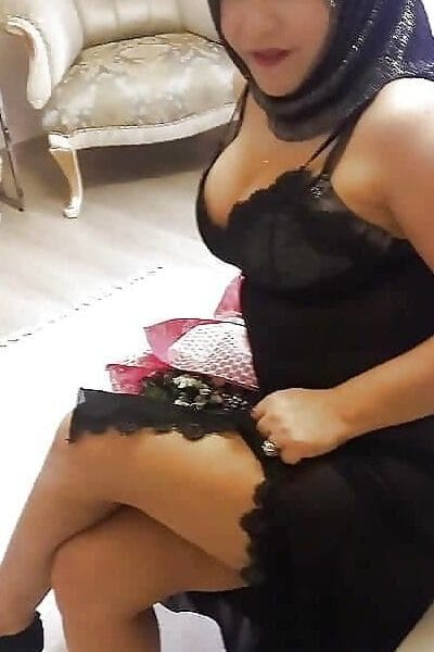Naughty Tunisian girl with big tits and hijab Image #15