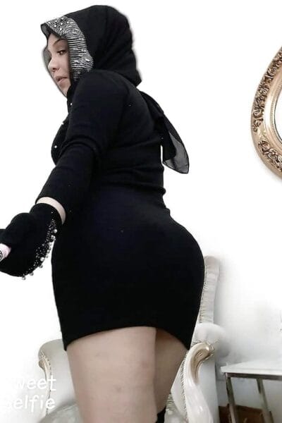 Naughty Tunisian girl with big tits and hijab Image #21