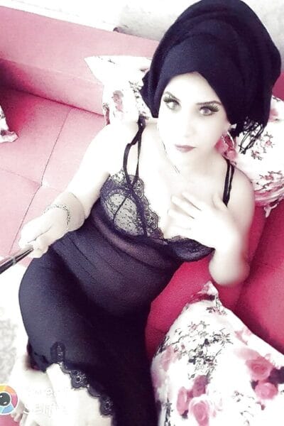 Naughty Tunisian girl with big tits and hijab Image #22