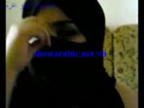 arab amateur with hijab on head sucks arabic cock.