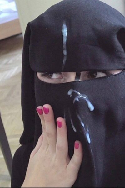 CUM ON HIJAB AND NIQAB