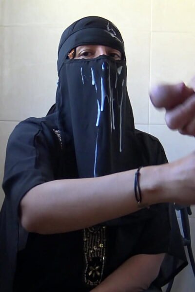 CUM ON HIJAB AND NIQAB Image #2